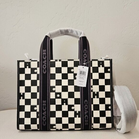 Coach Smith Check Tote CR101 - Stylish Purse🍒 - Picture 1 of 7